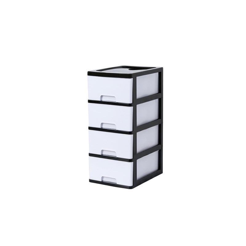 Filing Cabinet Lateral Plastic Modern Filing Cabinet with Drawers for Home and Office