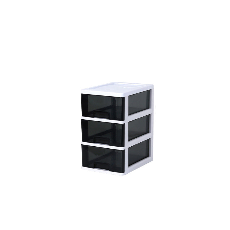 Filing Cabinet Lateral Plastic Modern Filing Cabinet with Drawers for Home and Office