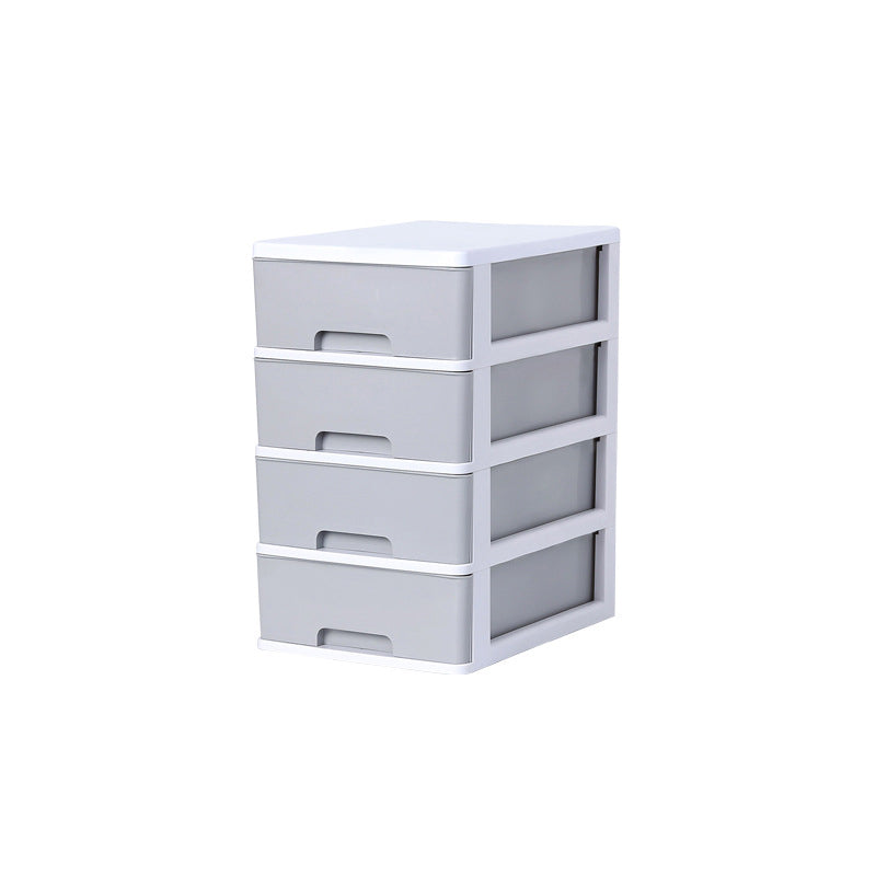 Filing Cabinet Lateral Plastic Modern Filing Cabinet with Drawers for Home and Office