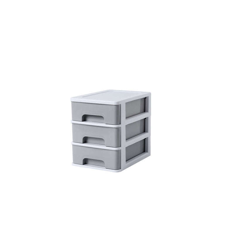 Filing Cabinet Lateral Plastic Modern Filing Cabinet with Drawers for Home and Office