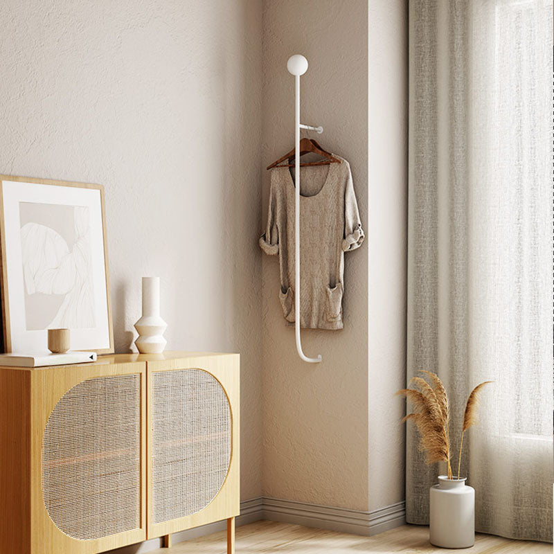 Wall Mounted Hall Stand Contemporary Simple Style Metal Hall Stand