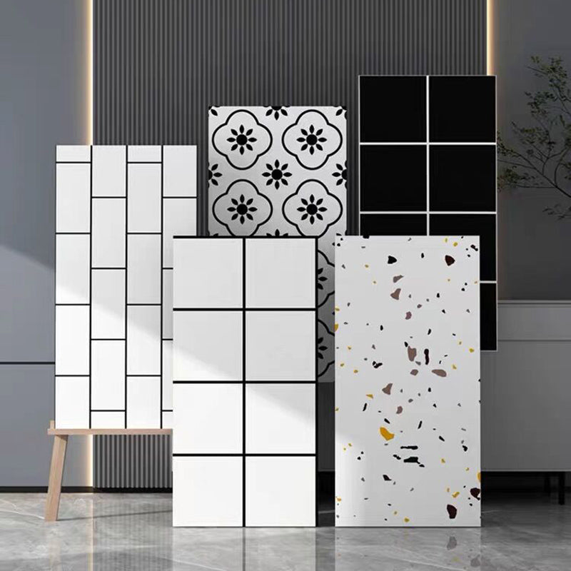 Modern Style Peel & Stick Tile Single Tile Wallpaper with Waterproof