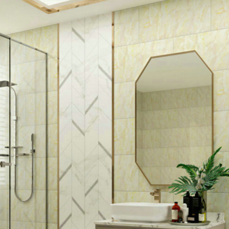 Modern Style Peel & Stick Tile Single Tile Wallpaper with Waterproof