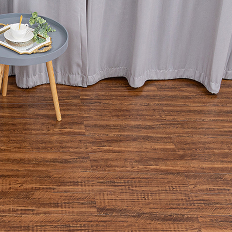 Peel and Stick PVC Flooring Smooth Wood Look Vinyl Flooring for Living Room