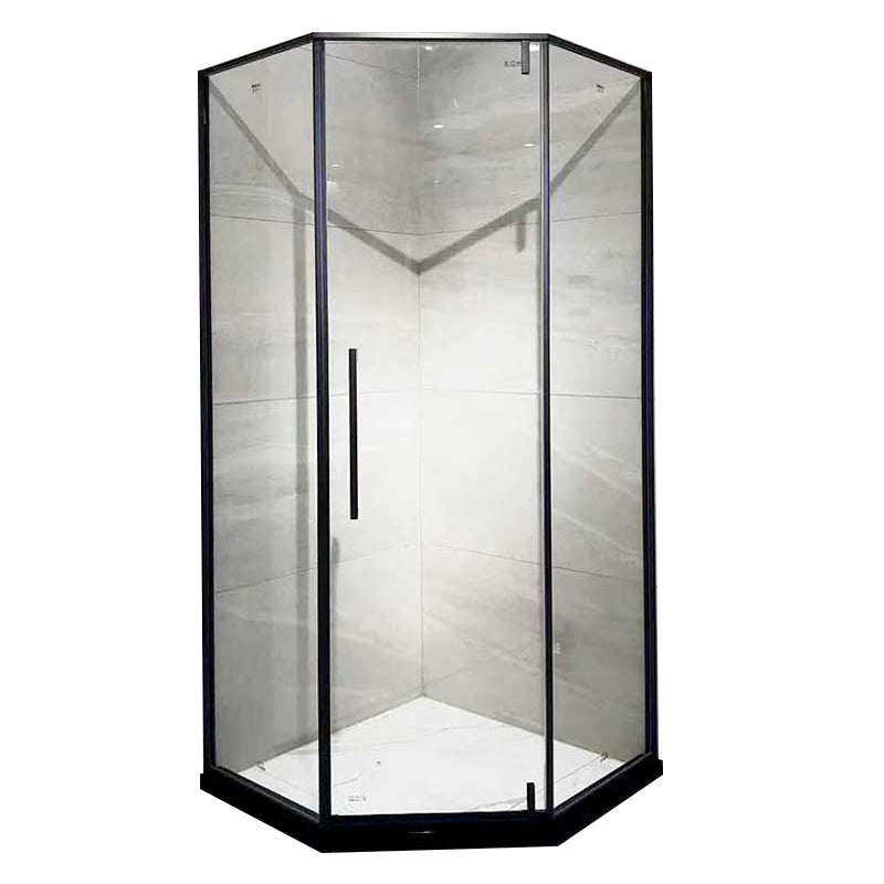 Pivot Transparent Shower Bath Door Transparent Shower Door with Door Handle