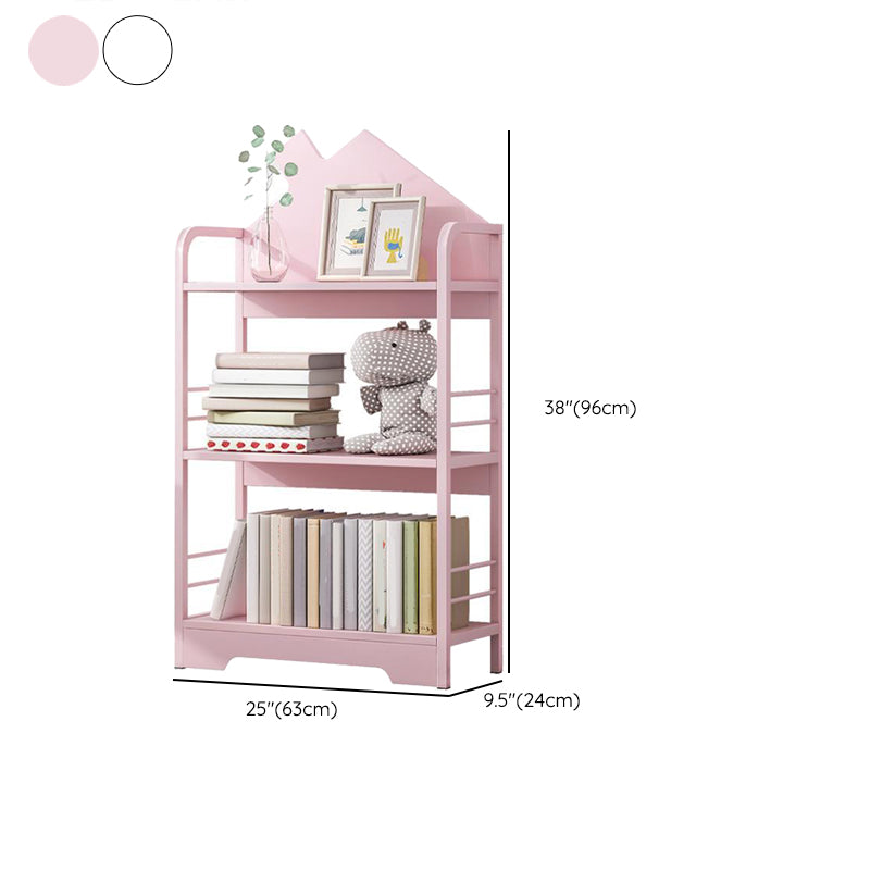 Scandinavian Freestanding Iron Book Organizer Dollhouse Theme Bookcase