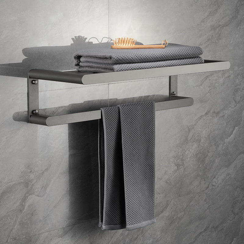 Modern Metal Bathroom Accessory As Individual Or As a Set in Grey