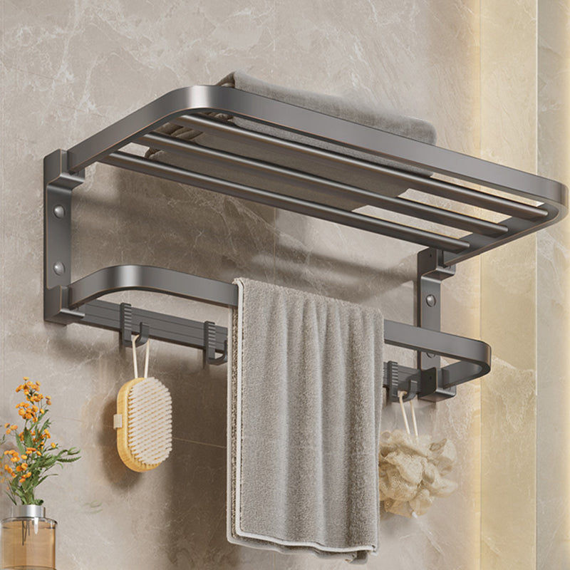 Grey Modern Bathroom Accessory As Individual Or As a Set with Towel Bar