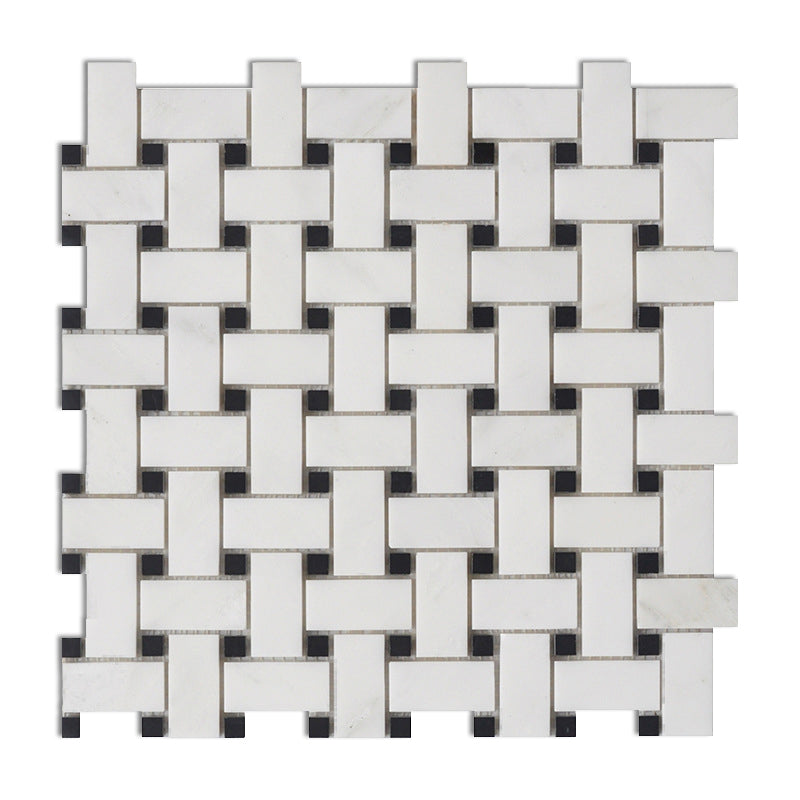 Modern Style Floor Tile Fabric Look Straight Edge Square Floor Tile