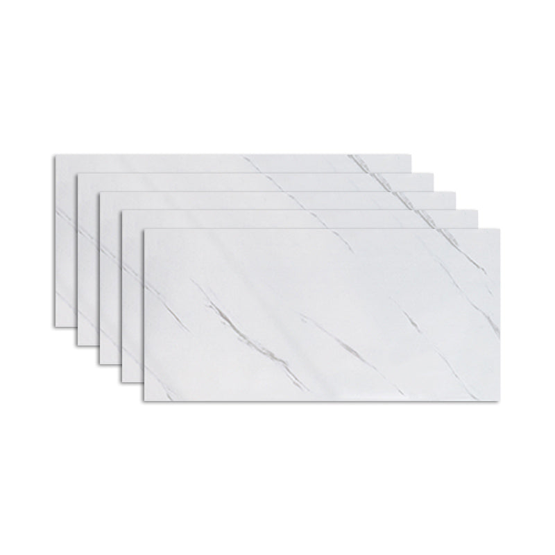 Polygon Field Peel and Stick Backsplash Tile PVC Peel and Stick Tile for Kitchen