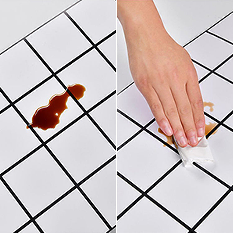 Mosaic Tile Peel and Stick Tile Pvc Kitchen Bathroom Backsplash Peel and Stick Wall Tile