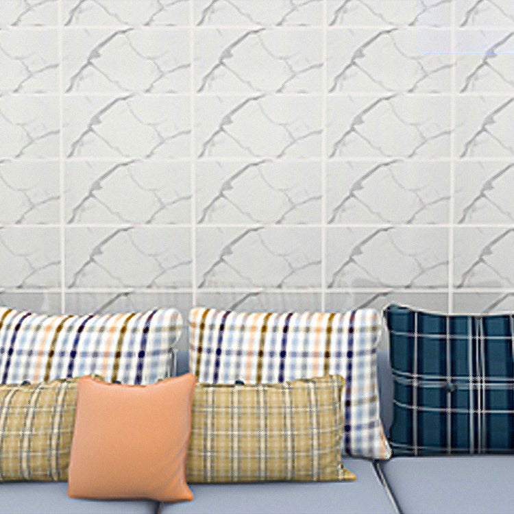 Mosaic Tile Peel and Stick Tile PVC Kitchen and Bathroom Backsplash Peel and Stick Tiles