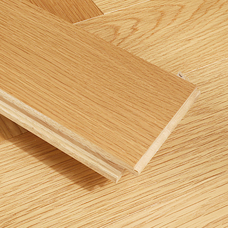 Solid Wood Plank Flooring Click-Locking Natural Wood Hardwood Flooring