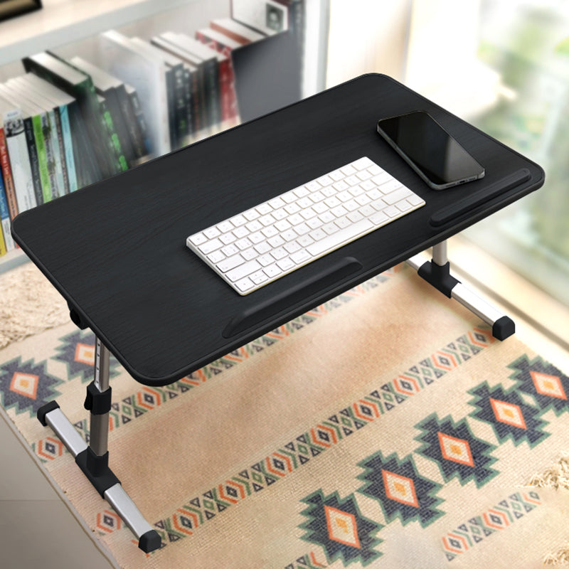 Rectangular Shape Modern Style Writing Desk Wooden Task Desk with 2 Legs for Home