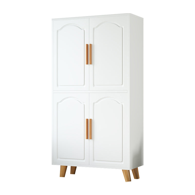 Modern Style Wardrobe Closet Manufactured Wood Kid's Wardrobe with Garment Rod