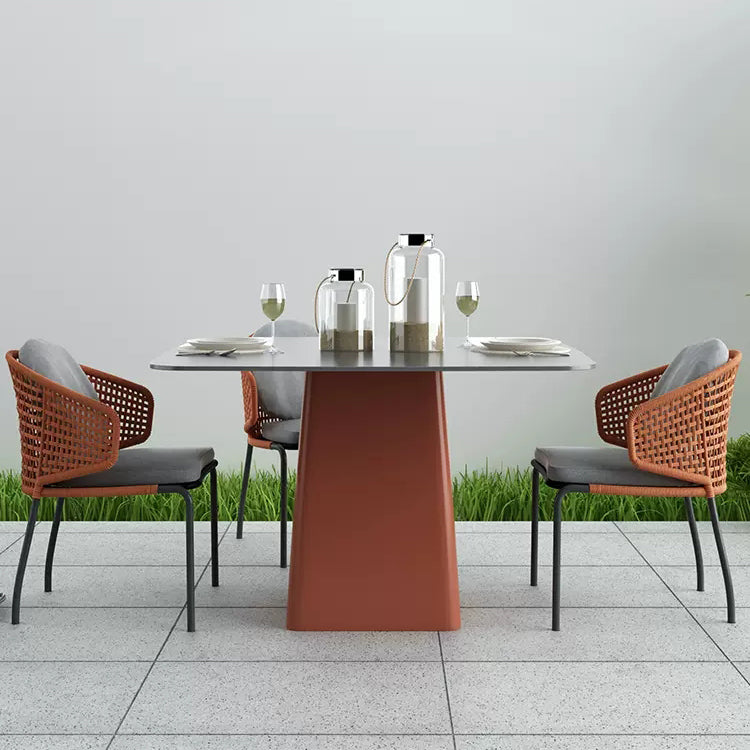 Contemporary Style 1/4 Pcs Dining Set Stoner Dining Table Set