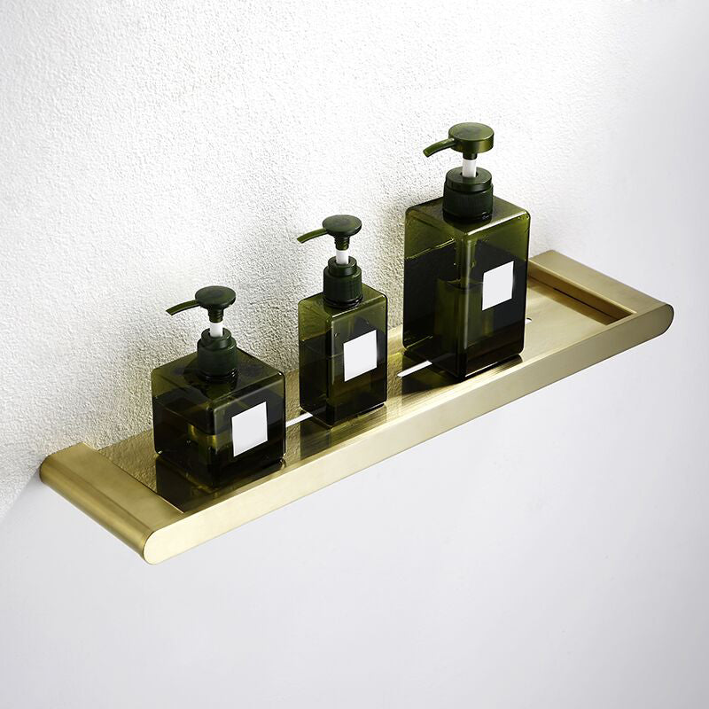 Brushed Brass Metal Bathroom Accessory As Individual Or As a Set