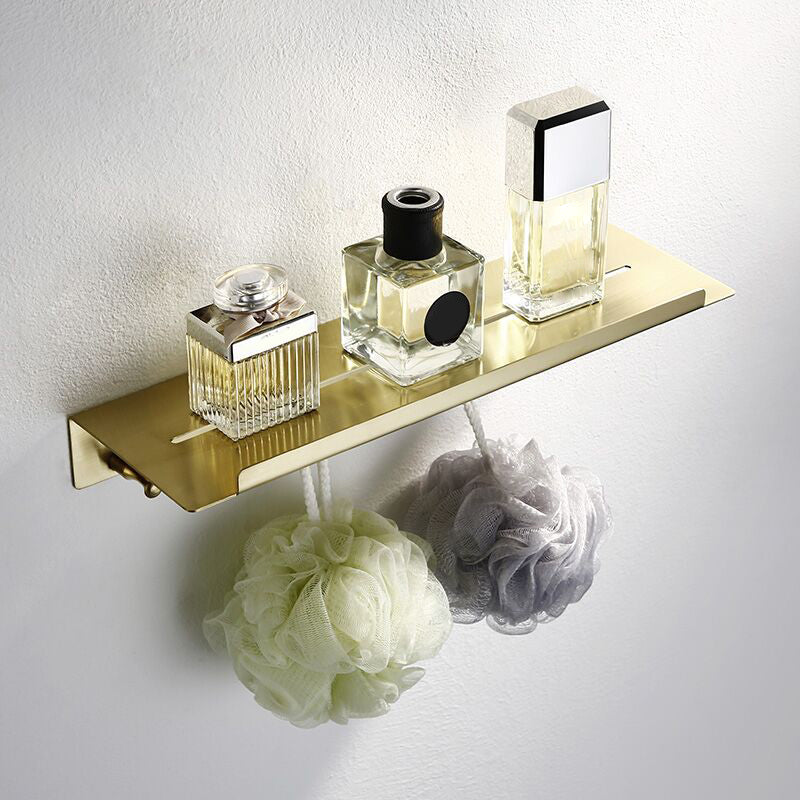 Brushed Brass Metal Bathroom Accessory As Individual Or As a Set