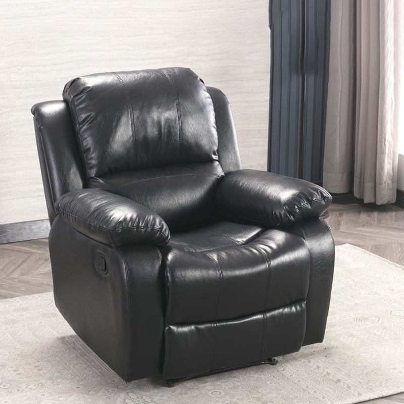 Traditional Standard Recliner Metal Indoor Swiveling Manual-Push Botton