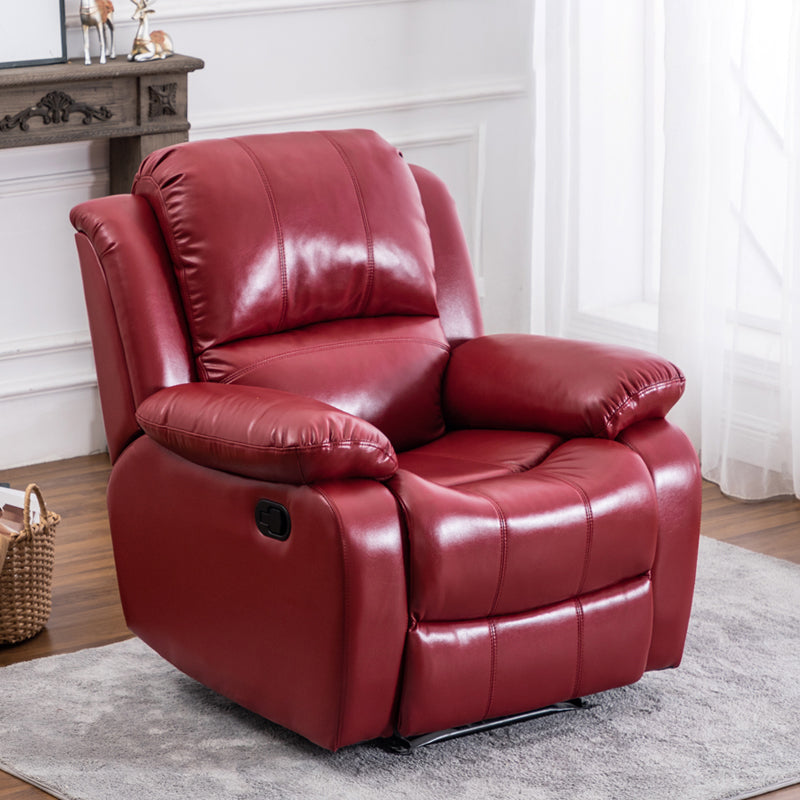 Traditional Standard Recliner Metal Indoor Swiveling Manual-Push Botton