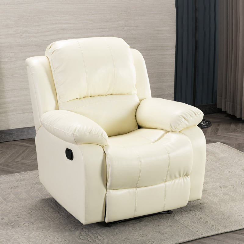 Traditional Standard Recliner Metal Indoor Swiveling Manual-Push Botton