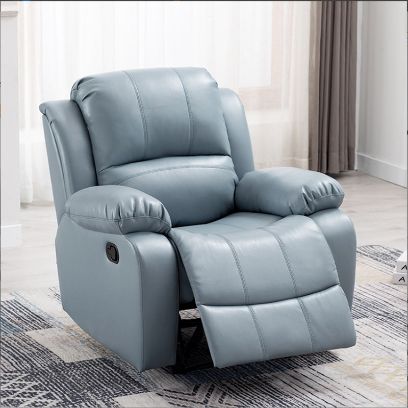 Traditional Standard Recliner Metal Indoor Swiveling Manual-Push Botton