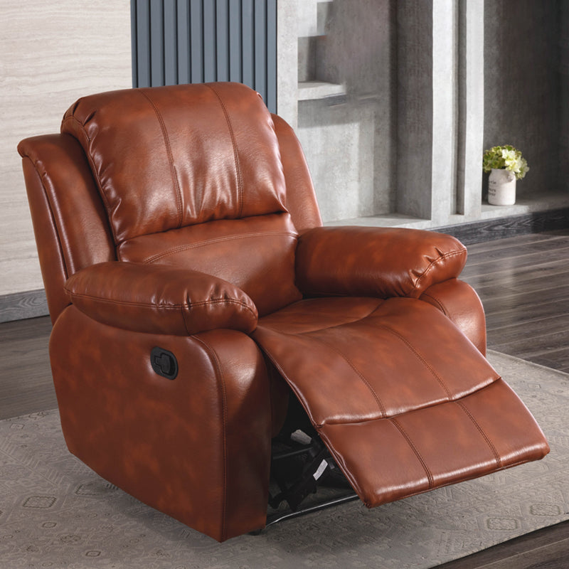 Traditional Standard Recliner Metal Indoor Swiveling Manual-Push Botton