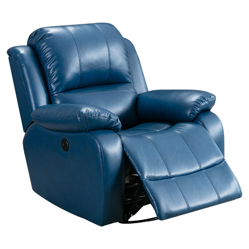 Traditional Standard Recliner Metal Indoor Swiveling Manual-Push Botton