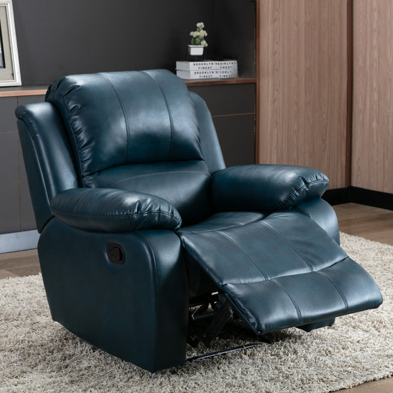 Traditional Standard Recliner Metal Indoor Swiveling Manual-Push Botton