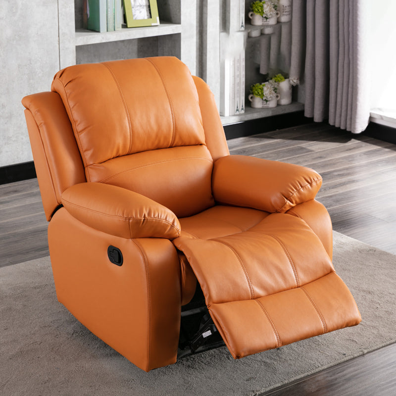 Traditional Standard Recliner Metal Indoor Swiveling Manual-Push Botton