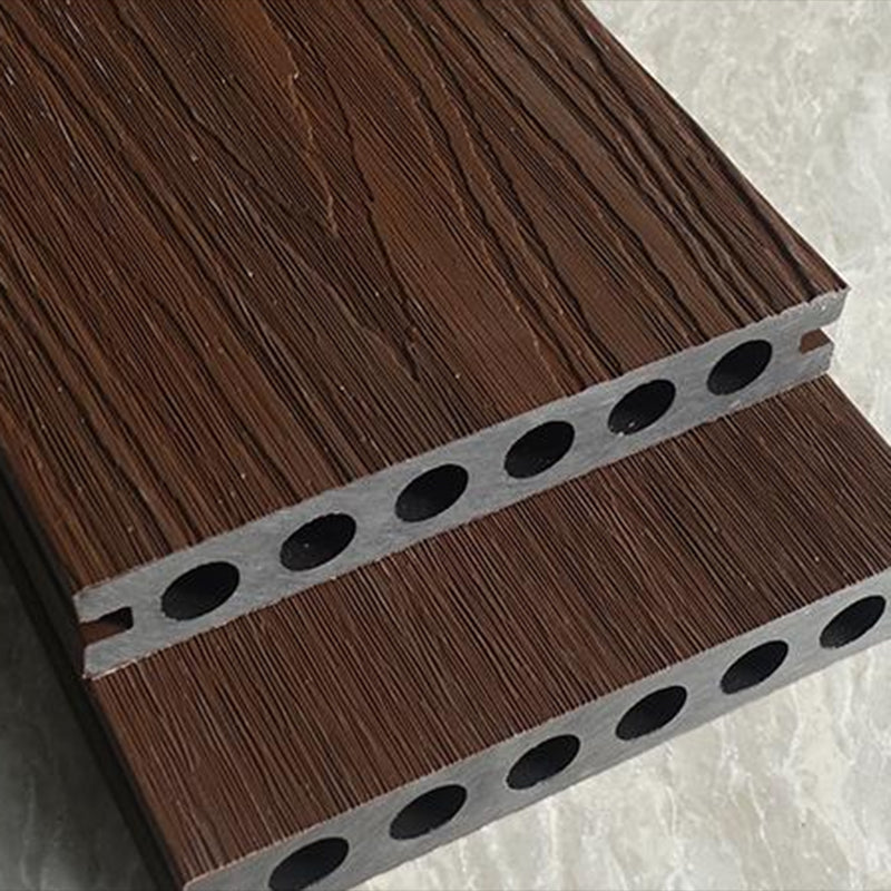 Embossed Patio Flooring Tiles Composite Nailed Flooring Tiles