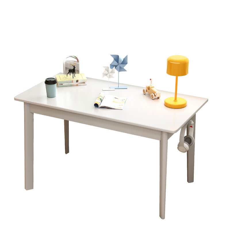 Writing Desk 29.5"H Kids Desk with Drawer Desk Solid Wood Child Desk