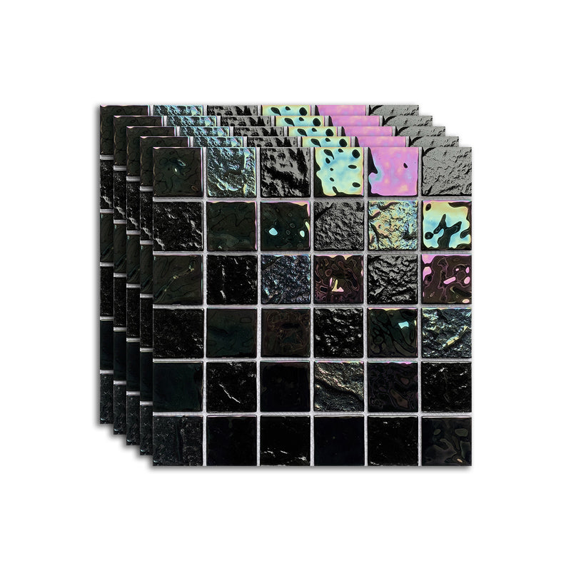 Glass Mosaic Tile Contemporary Floor and Wall Tile with Square Shape