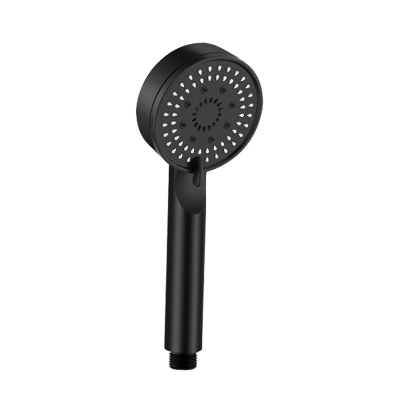 Modern Round Hand Shower Medium Flow 5 Sprays Wall-Mount Hand Shower