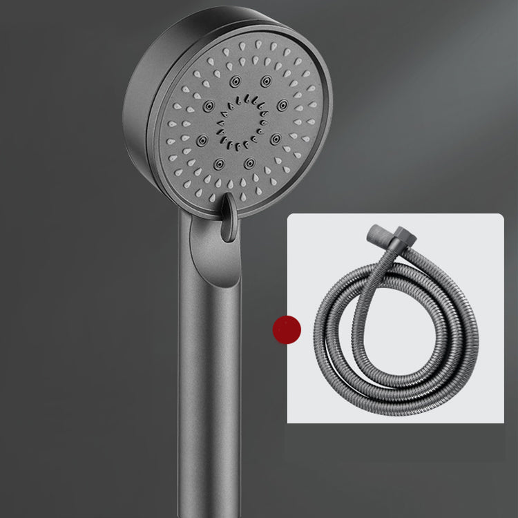 Modern Round Hand Shower Medium Flow 5 Sprays Wall-Mount Hand Shower