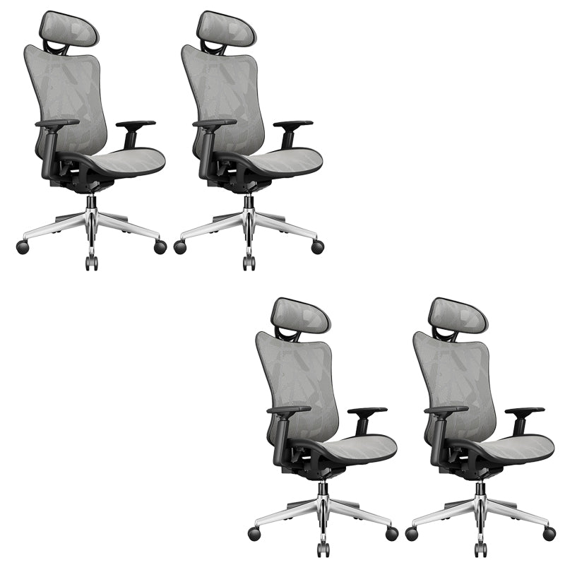 Removable Arms Office Chair Tilt Mechanism Ergonomic Slide Chair with Wheels