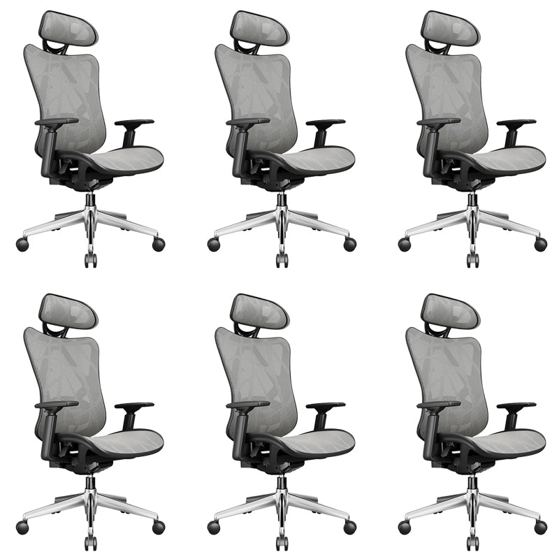 Removable Arms Office Chair Tilt Mechanism Ergonomic Slide Chair with Wheels