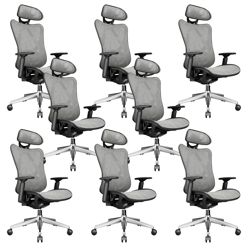 Removable Arms Office Chair Tilt Mechanism Ergonomic Slide Chair with Wheels