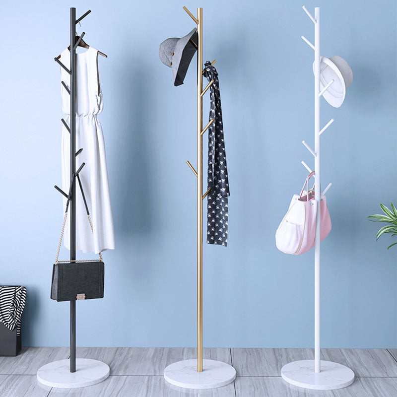 Contemporary Clothes Hanger Coat Hooks Metal Coat Rack for Living Room