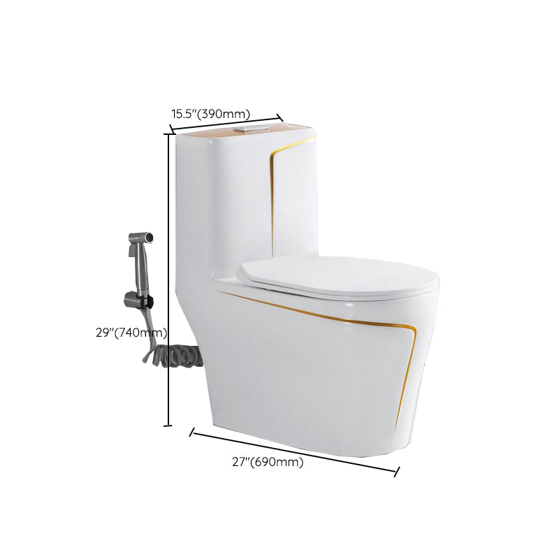 Traditional Ceramic Toilet Floor Mount Urine Toilet for Bathroom