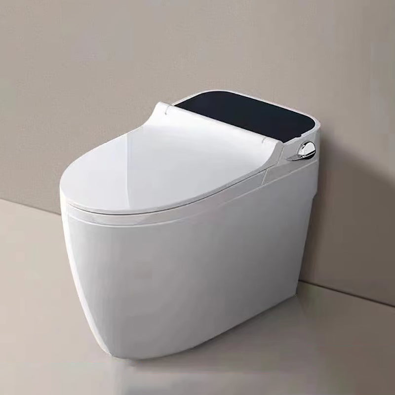 Elongated Floor Mount Bidet Vitreous China Bidet without Water Pressure Control