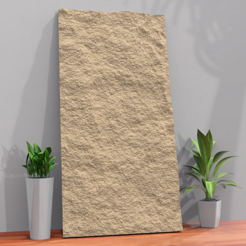 Modern Style Wall Tile 3D Stacked Stone Straight Edge Rectangle Waterproof Wall Tile