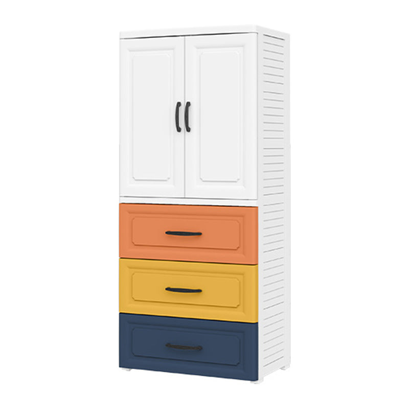 Contemporary Nursery Dresser Plastic Chest (Vertical) Dresser for Kids