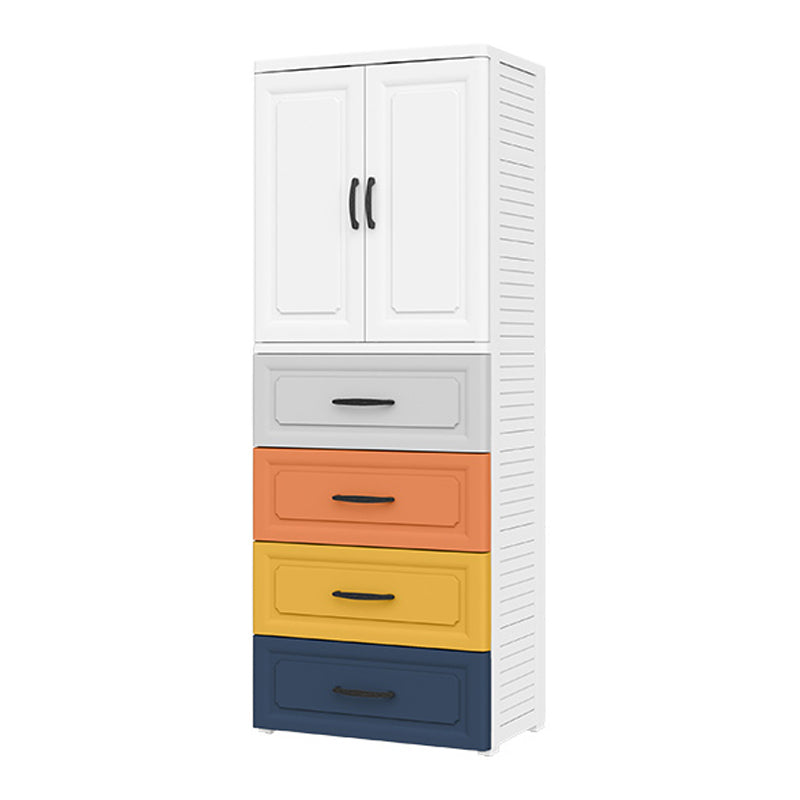 Contemporary Nursery Dresser Plastic Chest (Vertical) Dresser for Kids