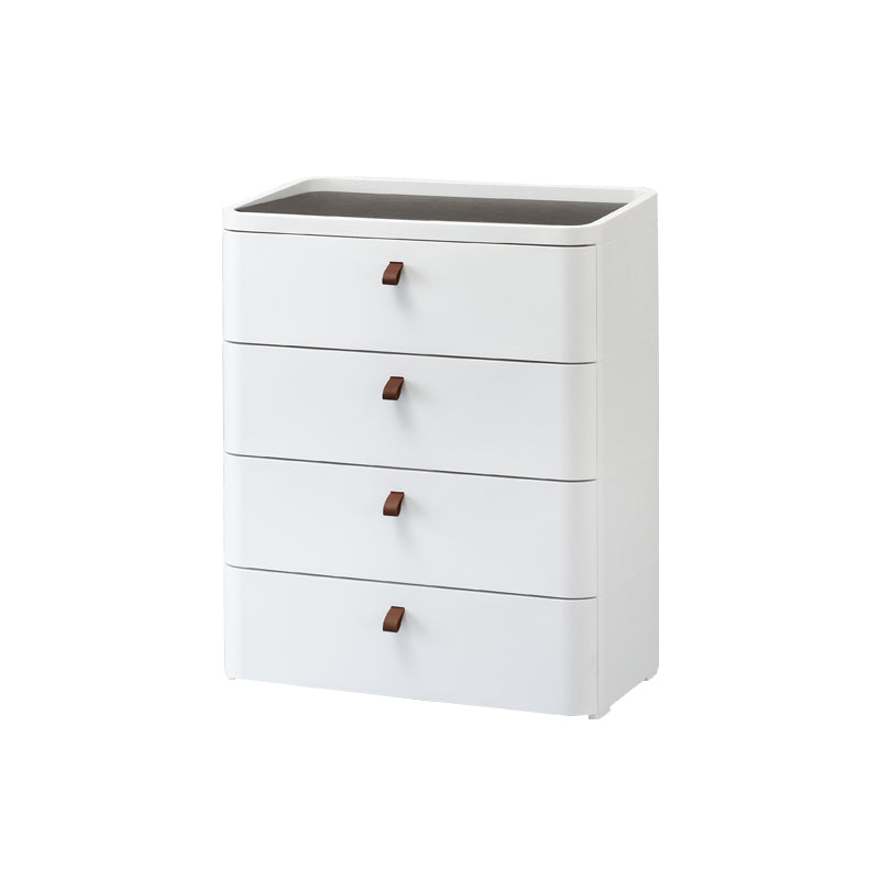 Scandinavian Dresser for Kids Chest (Vertical) Kids Nightstand in White