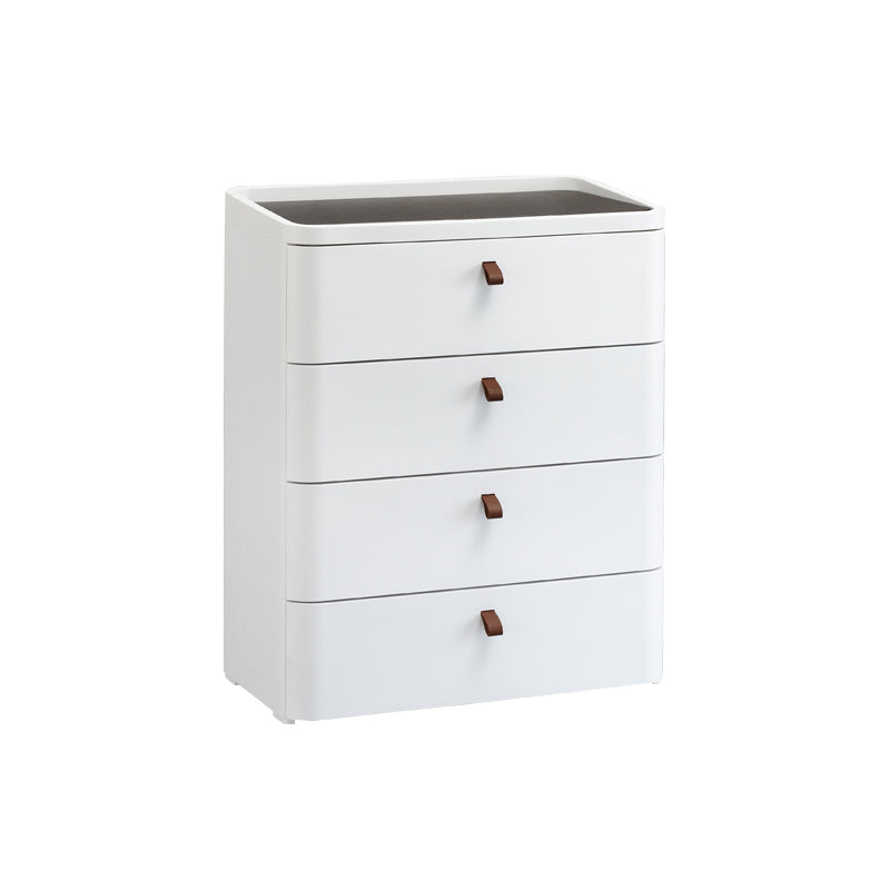 Scandinavian Dresser for Kids Chest (Vertical) Kids Nightstand in White