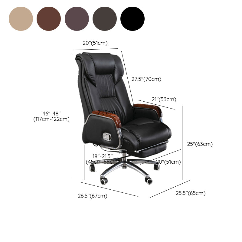 Armless Office Chair Tilt Mechanism No Distressing Ergonomic Desk Chair with Wheels