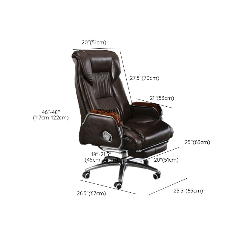 Armless Office Chair Tilt Mechanism No Distressing Ergonomic Desk Chair with Wheels