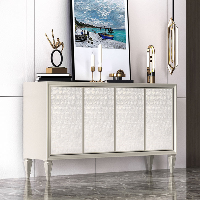 Modern Style Sideboard Engineered Wood Buffet for Dining Room 35.4 Inch High