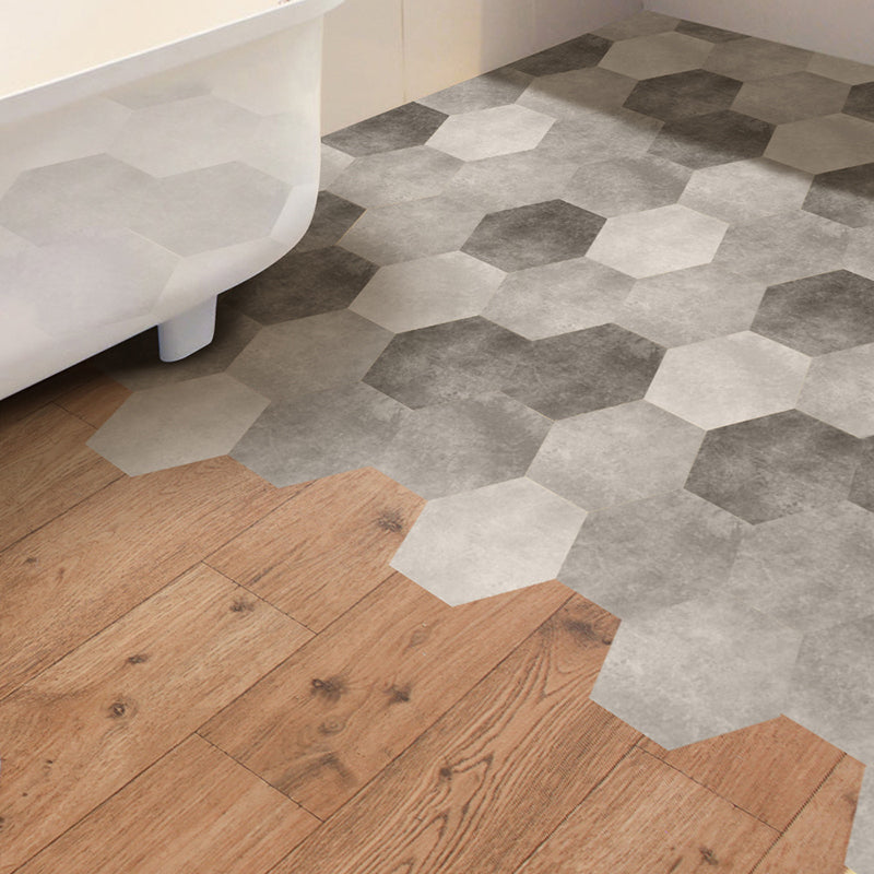 Light Vinyl Flooring Peel and Stick Matte Vinyl Flooring with Stone Look